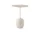 Odkládací stolík Lato LN8, oak/crema diva marble