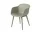 Stolička Fiber Armchair Wood Base, dusty green