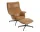 Kreslo Doze Lounge Chair & Ottoman, Refine Leather Cognac / anthracite
