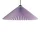 Závesná lampa Matin 500, lavender