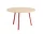 Jedálenský stôl Loop Stand Table Round Ø120, oak/maroon red