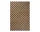 Jutový koberec Check Wool 200x300, coffee/natural
