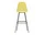 Barová stolička Eames Plastic High, citron