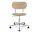 Kancelárska stolička Co Task Chair, polished aluminium/natural oak