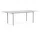 Stôl Annex Overhang 220x90, anodized/cloud grey