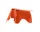 Slon Eames Elephant Small RE, Eames red orange