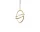 Závesné svietidlo Maru Mini, brass