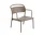 Kreslo Linear Steel Lounge Armchair, taupe