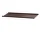 Polica String Metal Shelf Low Edge 78 x 30, dark brown