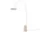 Stojacia lampa Arum Arched, cashmere