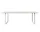 Stôl 70/70, 225 cm, grey