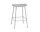 Barová stolička Fiber Stool 65cm Tube Base, grey