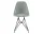 Stolička Eames Fiberglass DSR, sea foam green/black