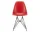 Stolička Eames Fiberglass DSR, red