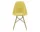 Stolička Eames Fiberglass DSW, ochre light/ash