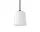Závesné svietidlo Material Pendant, white opal glass