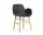 Stolička Form s podpierkami rúk Oak, black