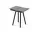 Stolička s podsedákom Georg, light grey / black oak