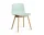 Stolička AAC 12 Lacquered Solid Oak, dusty mint