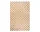 Jutový koberec Check Wool 200x300, off-white/natural