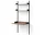 Policová zostava Study Shelf, walnut/black