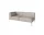 Dvojmiestna otvorená pohovka Caisa Brushed Steel / Nantes sand, ľavá