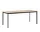Jedálenský stôl Drip HW116, black/lacquered oak