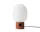 Stolná lampa JWDA, red travertine