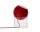 Stolná lampa Topan VP13, vermilion red