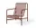 Kreslo Palissade Lounge Chair High, iron red