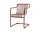 Stolička Palissade Cantilever Dining Armchair, iron red