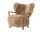 Kreslo Wulff ATD2, oak/sheepskin Honey