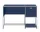 Pracovný stôl USM Haller B21, steel blue