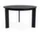 Jedálenský stôl Chisel 20 Round Ø127, black lacquered oak
