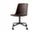 Kancelárska stolička Rely HW21, black / burnt umber