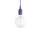 Závesná LED lampa E27, pale blue