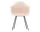 Stolička Eames DAX, pale rose