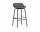 Čalúnená barová stolička Hyg Barstool 75, black/ultra leather