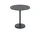 Stolík Linear Steel Café Table Ø70, black