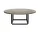 Konferenčný stolík Florence Coffee Table Ø90, Gris du Marais marble / black