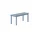 Lavica Linear Steel Bench 110 cm, pale blue