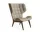 Kreslo Mammoth, light smoked oak / Barnum Boucle Col 3