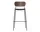 Barová stolička Co Bar Chair High, dark oak
