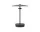Prenosná lampa Reflection, black lacquered aluminium