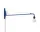 Nástenná lampa Petite Potence, Prouvé Bleu Marcoule