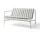 Textilný podsedák Palissade Lounge Sofa Soft Quilted Cushion, sky grey
