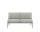 Pohovka Settle Sofa 2-Seater bez podrúčiek, Ribbed Weave 2/dark green