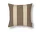 Vonkajší vankúš Strand, carob brown/parchment
