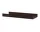 Polica String Metal Shelf High Edge 78 x 30, dark brown