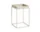 Stolík Tray Table 30x30 High, warm beige